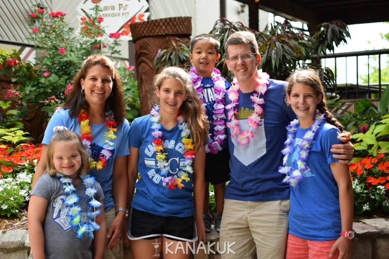 Matt and his family enjoy their annual trip to Kanakuk Family Camp in Branson.