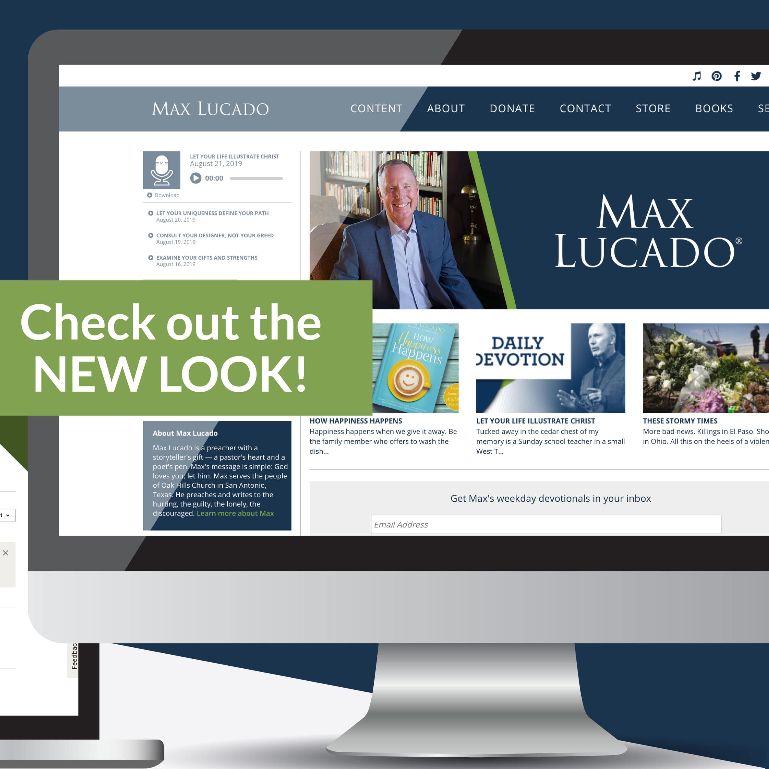 Max Lucado Email + website: spotlight image 3