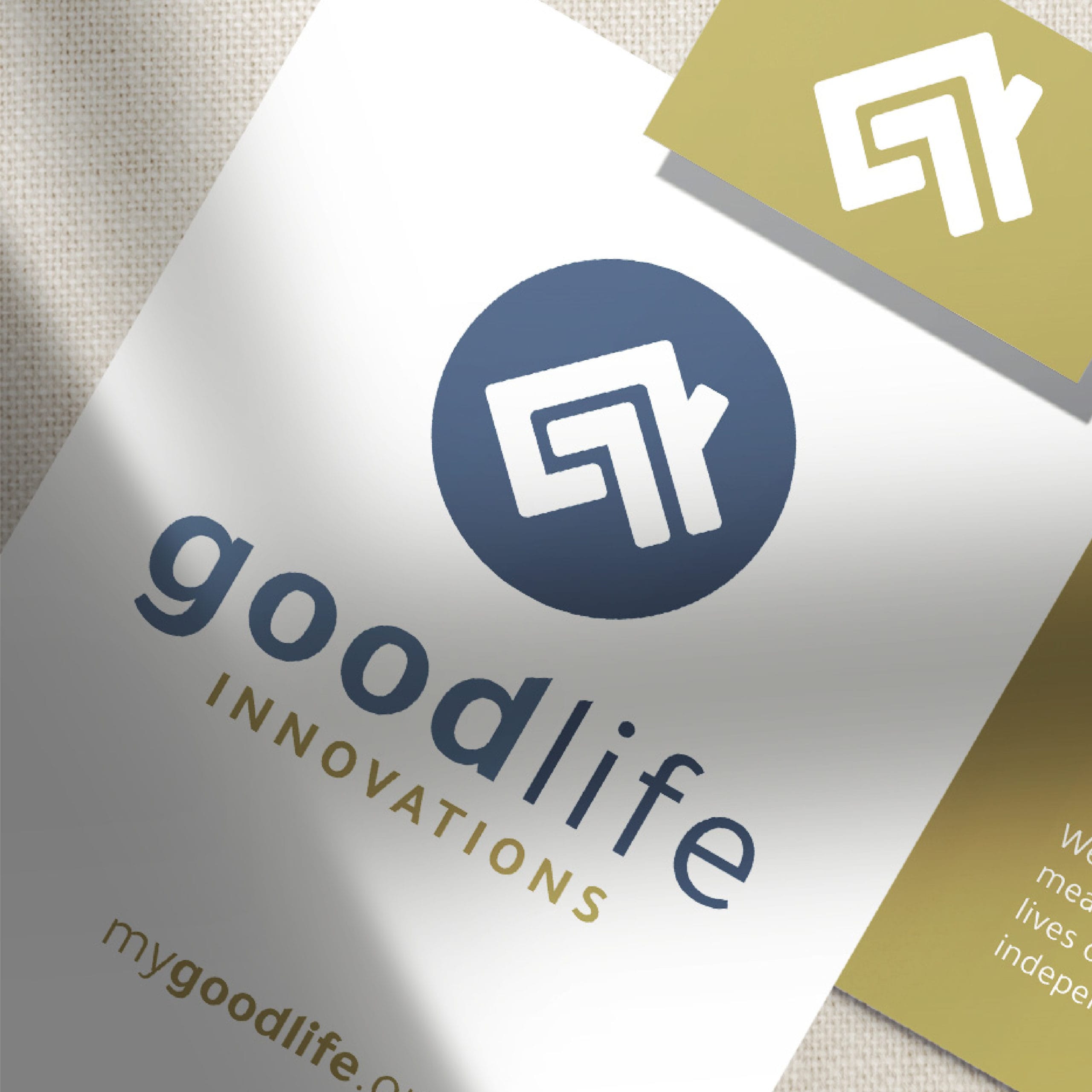 GoodLife Innovations Brand identity + website: spotlight image 1