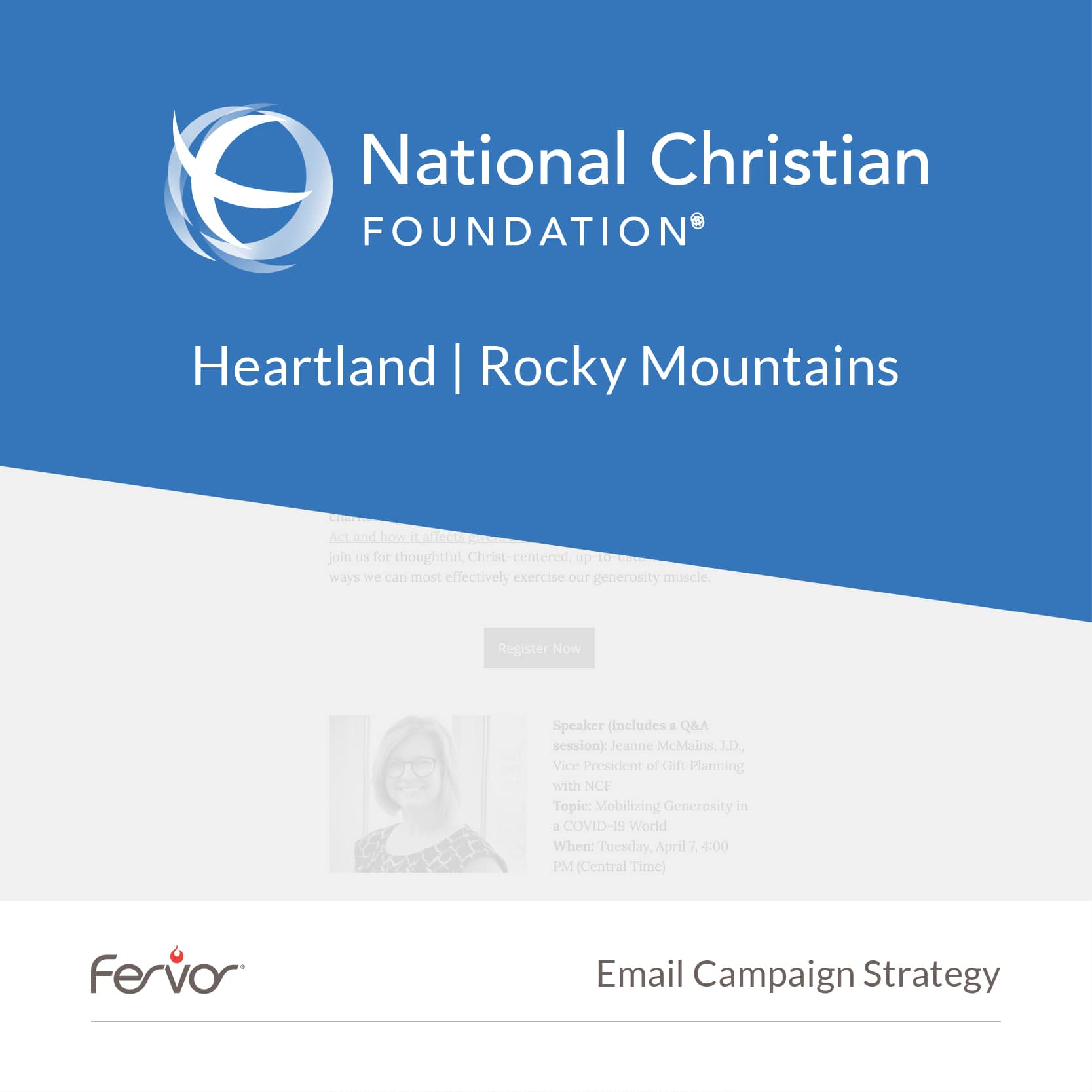 National Christian Foundation Email Campaign